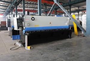 Quality 11kW Plate Cutting Shearing Machine Qc12y 8x3200 , Hydraulic Sheet Metal Shear wholesale