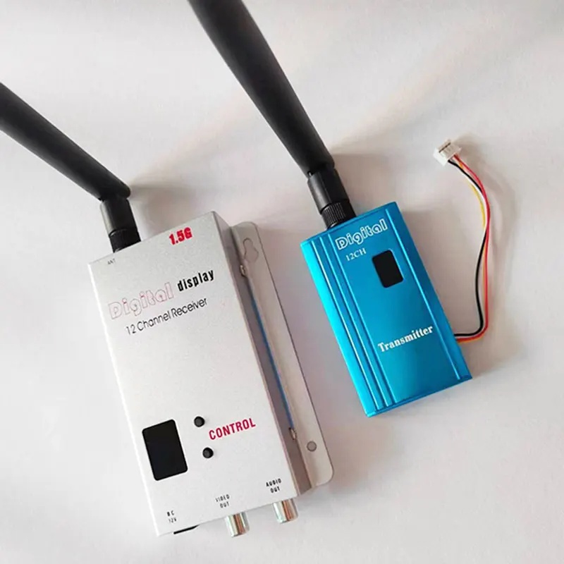 1.5Ghz 1.6Ghz 20km Drone Video Transmitter 1500mW Long Range FPV VTX