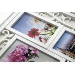 Flower Pattern 3 Picture Collage Frame , Wall Hanging Picture Frames