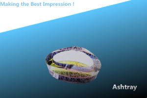 Quality ashtray/crystal ashtray/glass ashtray/heart-shaped ashtray/cigarette gift wholesale