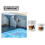 Non Toxic Metallic Epoxy Flooring Resin Clear Epoxy Polyaspartic Base