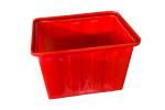 Red Heavy Duty 160L Plastic Recycling Bins Water Tank For Aquaponic Fish Fram