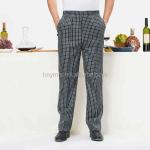 Readymade Hot Sale Catering Uniforms Checkered Chef Trousers