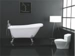 Acrylic Clawfoot Bathtubs Claw Bath Tub 1400MM Freestanding Clawfoot Tub