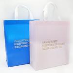 Glod blocking Promotional Eco-friendly rope handle folding non woven shopping