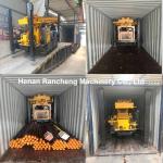 DTH 680m Pneumatic Hydraulic Borehole Crawler Water Well Drilling Rig Machine