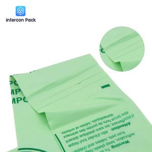 Quality Gravnre Printing Plastic Packaging Bag Biodegradable Corn Starch Poly Bags wholesale