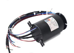 Quality Speed 250rpm Industry Slip Ring 8x10A 16xsignal Installation Way Flange wholesale
