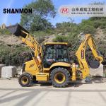 Euro 5 Backhoe Excavator Loader Energy Saving Environmental Protection