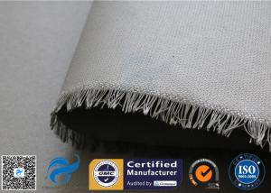 Quality 0.45mm PU Coated Fiberglass Fabric Cloth For Welding Spatter Sparks Protection wholesale