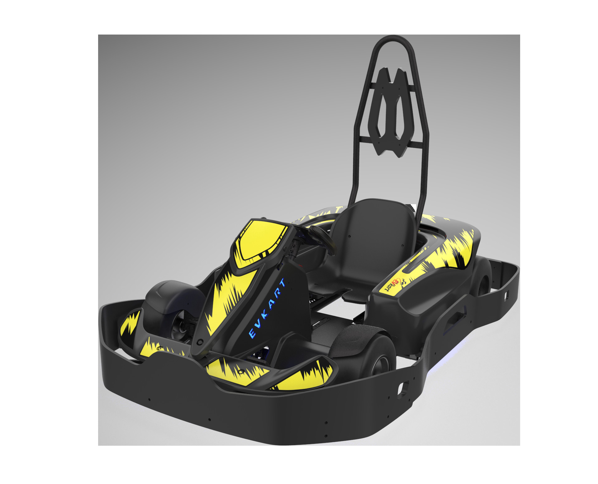 APP Adjustment Control Electrical Racing Go Karts 50km/h For Entertainment Center