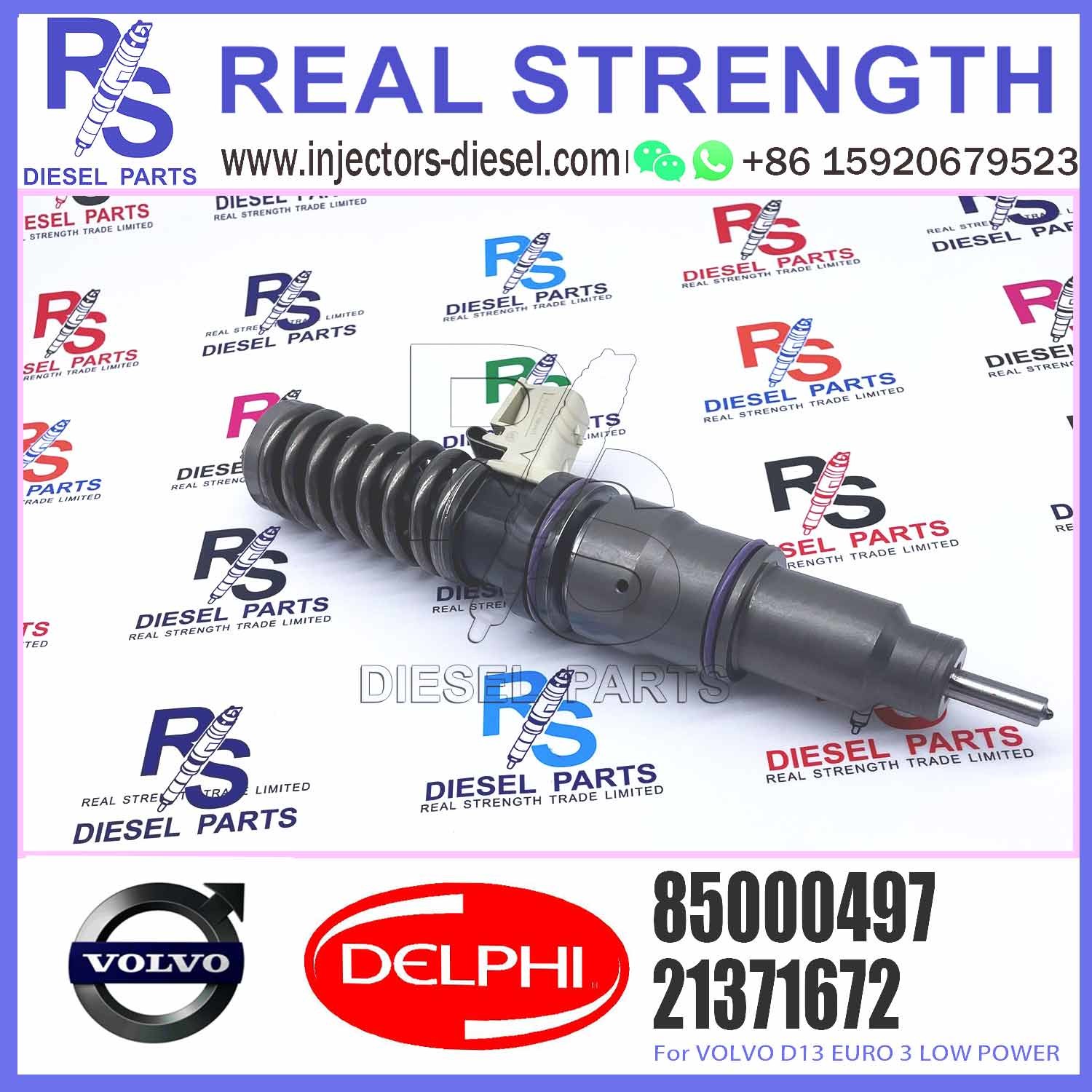 High Quality Injector 20584345 85000497 VOE85000497 BEBE4D08001 Diesel Truck Injector for V-O-L-V 20584345