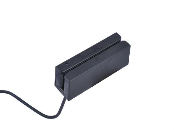 Cheap RS-232 Lightweight Card Issuing Machine Single / Double Track Magnetic Card Swiper for sale