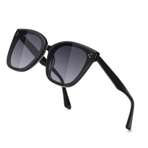 Quality Simple Custom Square Acetate Sunglasses High Polymer Memory wholesale