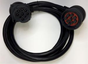Quality Right Angle Deutsch 9-Pin J1939 Female to Right Angle J1939 Male Cable wholesale