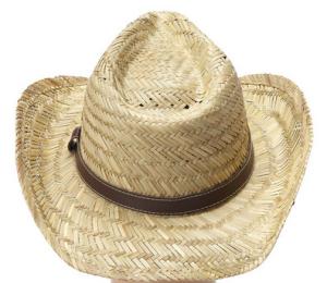 Quality Rush Straw Wide Brim Cowboy Hat wholesale