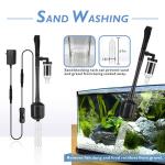 Hygger Electric 396GPH Aquarium Power Gravel Cleaner
