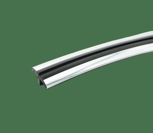 Quality Black Plastic Profile Internal Acoustic Door Sweep Bottom Dust Proof Seal wholesale