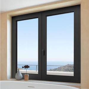 Quality Standard Double Glazed Aluminum Tilt And Turn Windows Thermal Break Aluminium Windows Frosted Glass Casement Windows wholesale