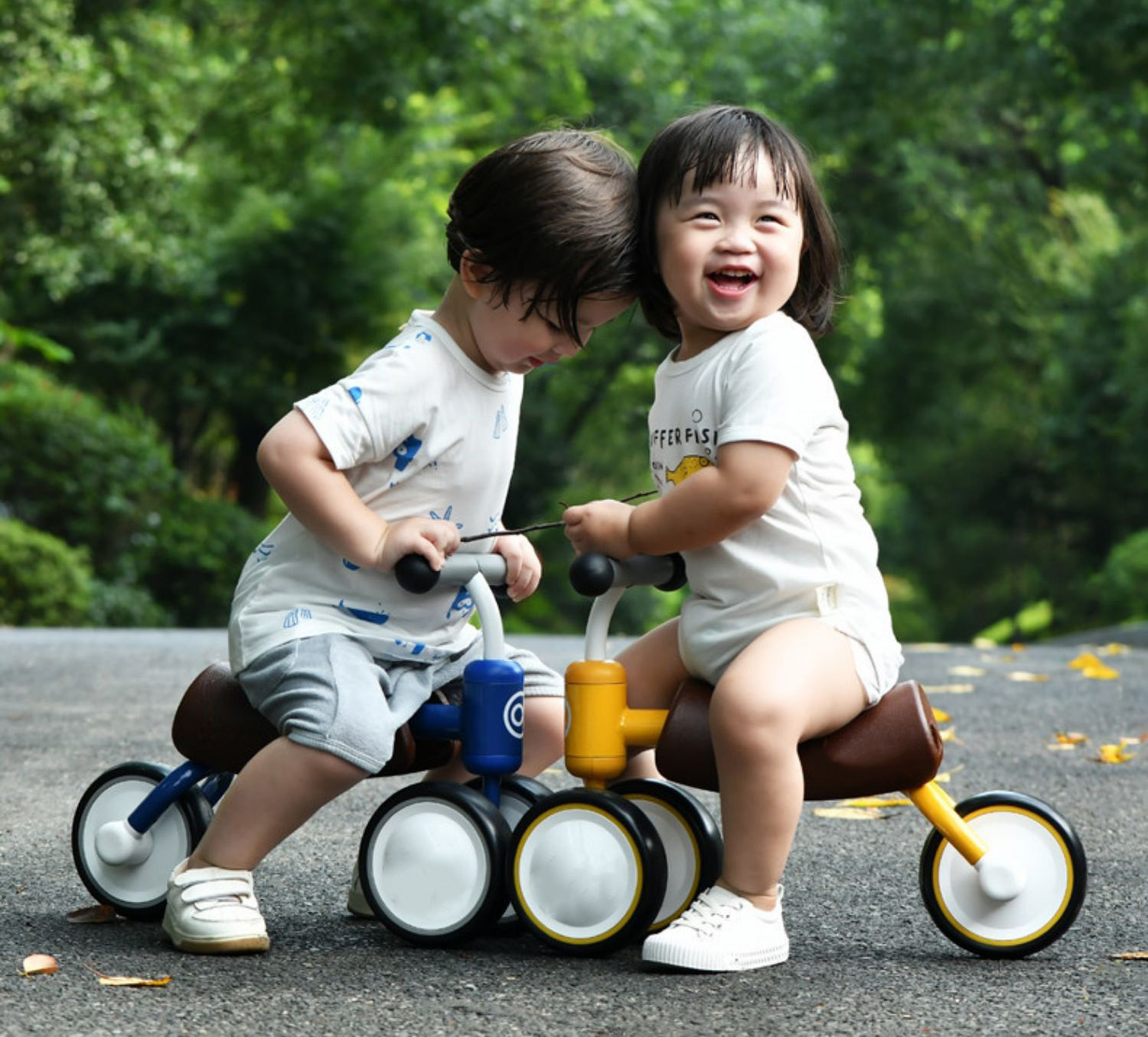 Customized Color Adjusted Seat Height 3 Wheel Childrens Plastic Bike