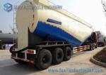 60 M3 Dry Bulk Tanker Trailer 3 Axis Bulk Fuel Tanker Semi Trailer