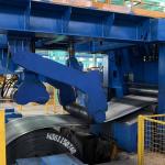 High Speed Stainless Steel Coil Uncoiling Leveling Shearing Line 1 6mm Material
