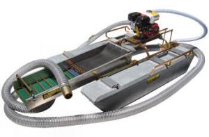 Quality 15m3/H,35Kw Power, 4.5m Length ,Steel,Mini Rotary Movable,Gold collection boat wholesale