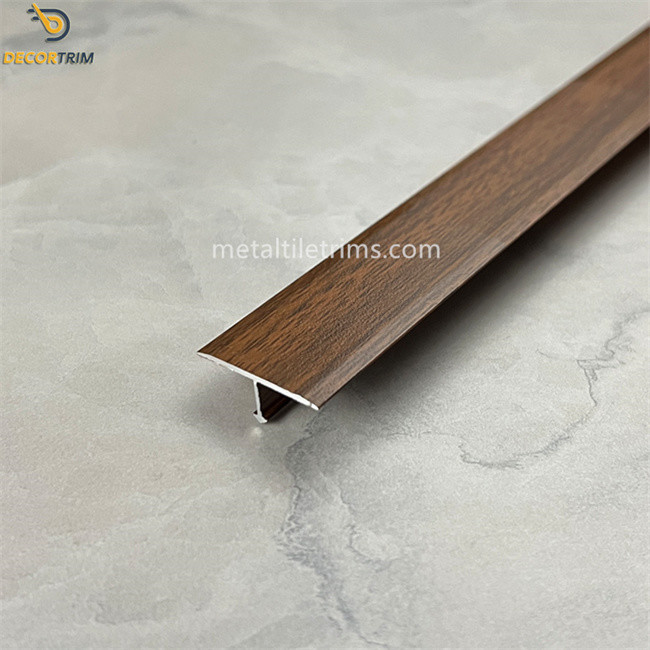 Floor Transition Corners Aluminium Trim 2.5 Meter / 3 Meter Wood Grain