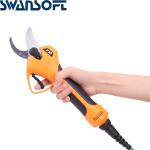 SWANSOFT Electric Pruning Shears 35mm Portable Electric Secateurs Orchard