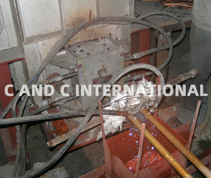Horizontal Casting 2500kgs 150mm Brass Rod Cutting Machine