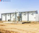 Broiler Chicken Shed Steel Structure Prefab Steel Hen House Onsite Installation