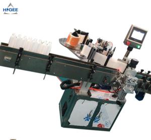 Quality Commercial Glass Bottle Sticker Labeling Machine For Tin Cap Front Back wholesale