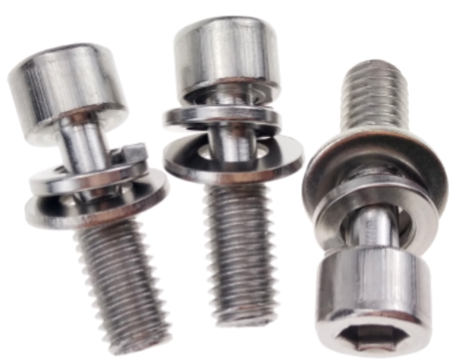 SEMS Screws Custom Fasteners Stainless Steel Material ISO9001 Approved