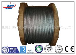 Quality 6*7+FC High Carbon Galvanized Wire Rope 1570-1770MPA Tensile Strength wholesale