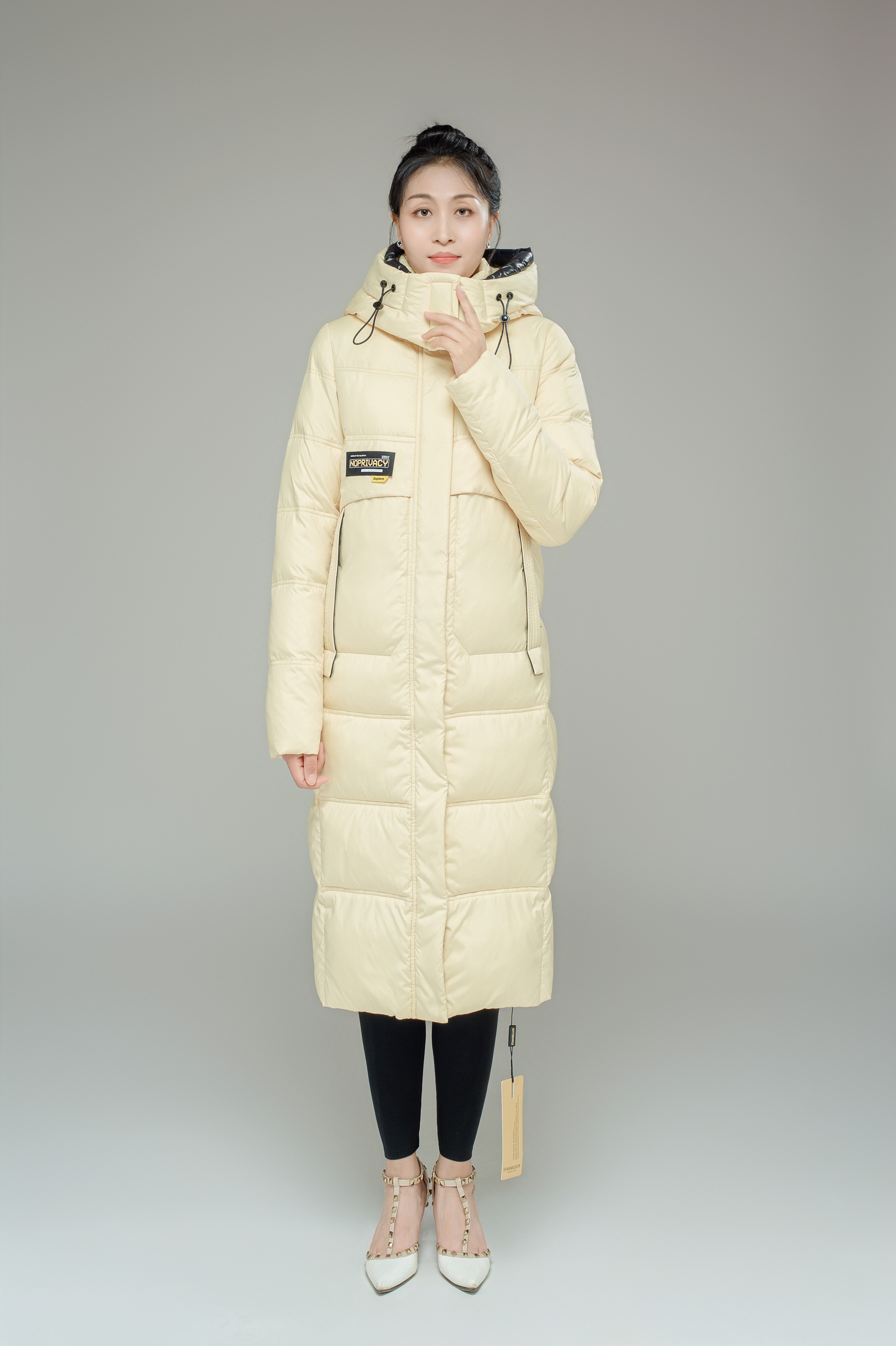 FODARLLOY Women's Hooded Warm Winter Thicken Fleece 2022 SS Collection Coats