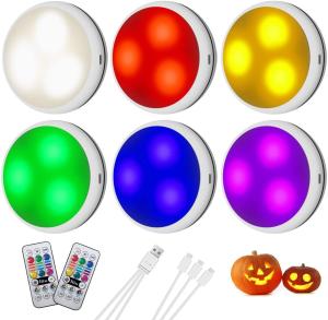 Quality 4000K 30LM 0.3W Remote Control Under Cabinet Light USB Rechargeable Cordless wholesale