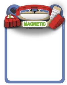 Quality Custom Sticky Magnetic White Board For Fridge Memo Pad wholesale