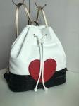 Elegant custom ladies faux PU leather bagpack women backpack