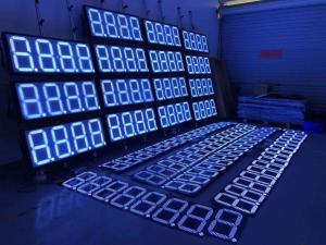 RF Gas Station 6500cd/sqm 2LM 10'' 7 Segment Led Display