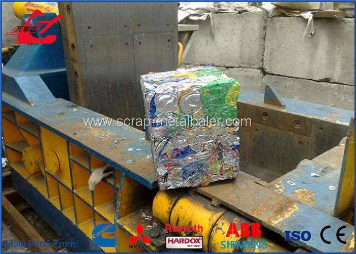 Aluminum Cans Scrap Baler Machine Hydraulic Metal Baler With Turn Out Discharging​