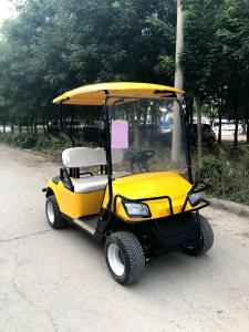 Quality Spacious 2-Person Electric Golf Cart with LED Lights and Under Seat Storage wholesale