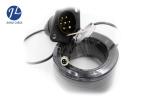 Waterproof Spiral Electrical Wire 7 Pin , Coiled Extension Cord For Vehicle