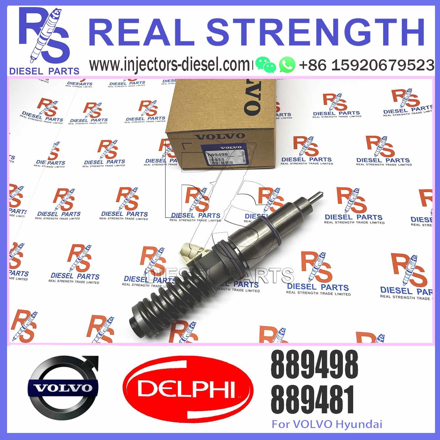 Injector 889498 00889498 03840043 3840043 BEBE4C05001 BEBE4C05002 Diesel Injector for V-O-L-V