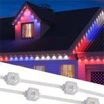 Permanent Outdoor RGB String Lights Waterproof for Ambient Temperature -40C-60C