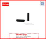 Jiayang 18mm painting matte black metal shoelace aglet
