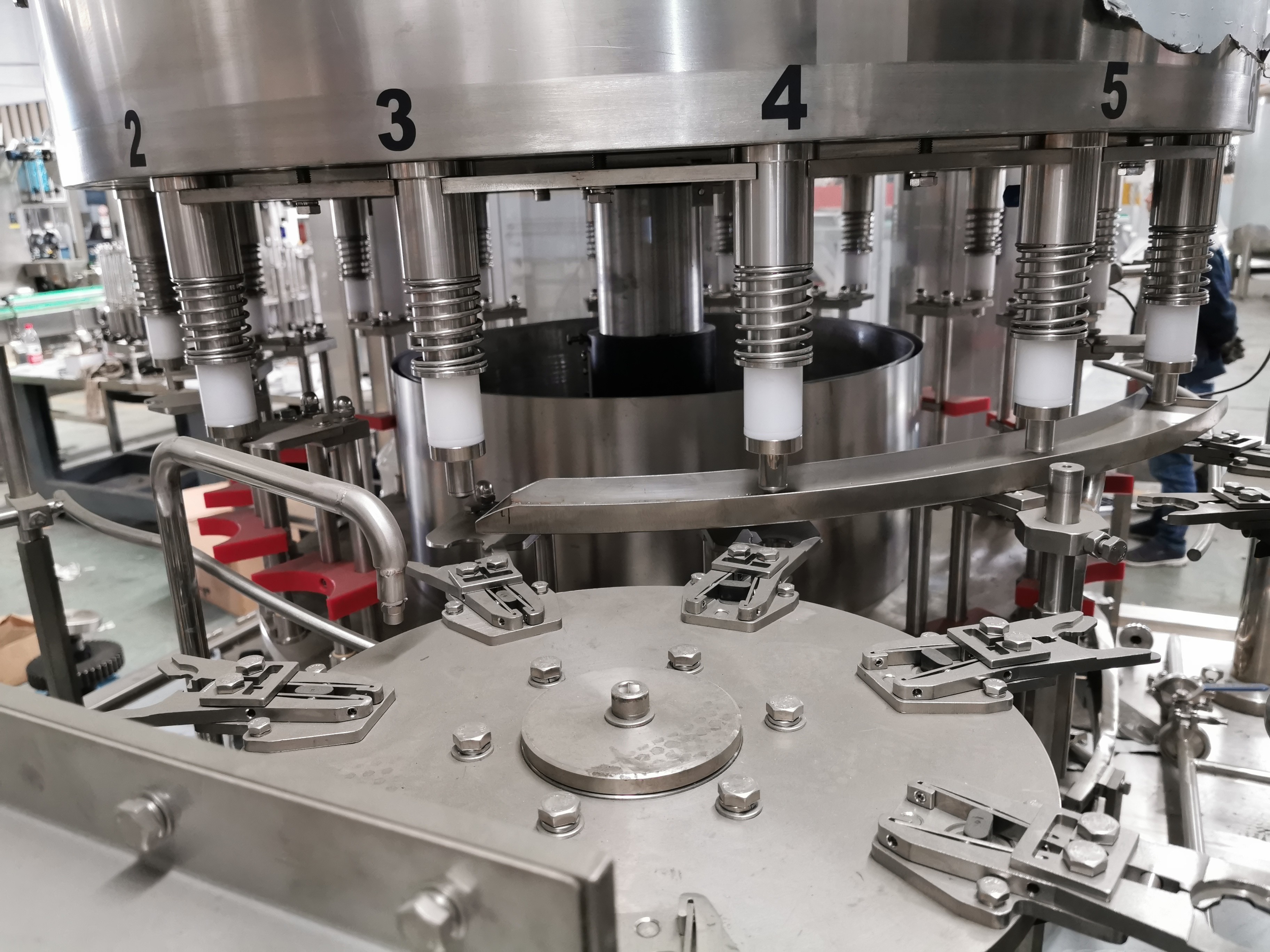 SUS304 Stainless Steel Sunflower Cooking Oil Filling Machine For Plastic Bottle