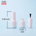 5ml Nail Polish Bottles Custom Empty Round Glass Gel Color Gel Polish