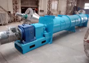 Quality Environment Protection Continuous Ribbon Blender For Sludge / Waste Treatment wholesale