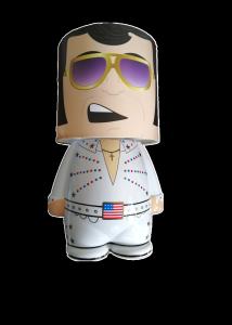 Quality The King Look USB Night Light , Cartoon LED Character Modeling Plastic LED Light wholesale