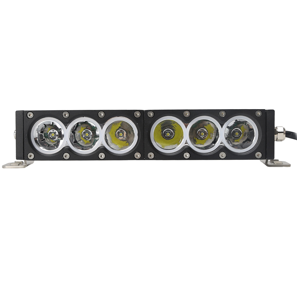 H Style 60W White Color 6pcs 10W CREE LED LIGHT BAR 6000K 10-30V Combo Beam,Flood Beam, Spot beam